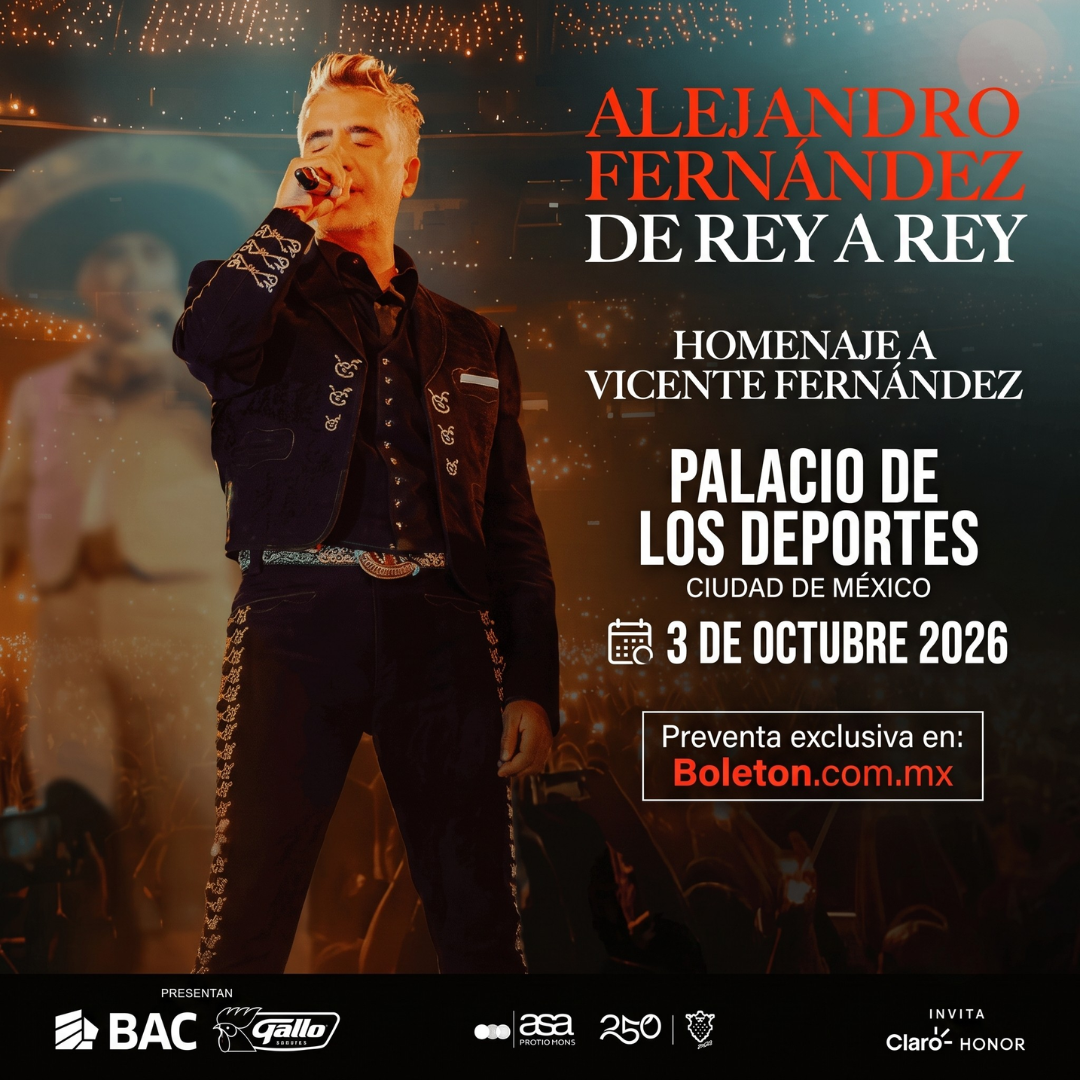 ALEJANDRO FERNÁNDEZ - CDMX